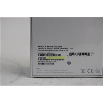 Apple IPhone 6, Silver, 16GB