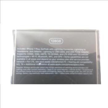 Apple IPhone 7 Plus, 128GB, Carrier Unknown