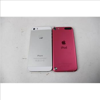 Apple IPhone And IPod, 2 Pieces, Sold For Parts