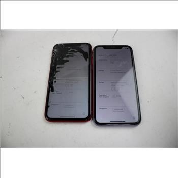 Apple IPhone Lot, 2 Pieces, Sold For Parts