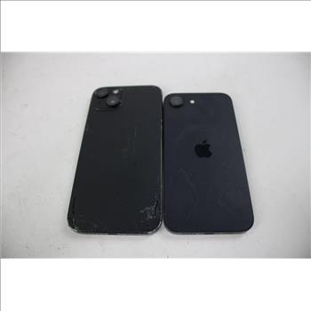 Apple IPhone Lot, 2 Pieces, Sold For Parts