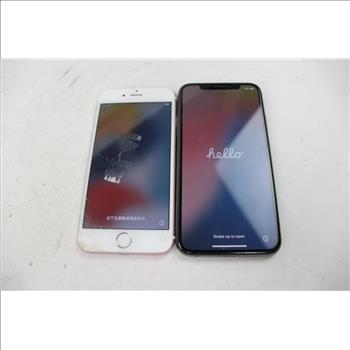 Apple IPhone Lot, 2 Pieces  Sold For Parts