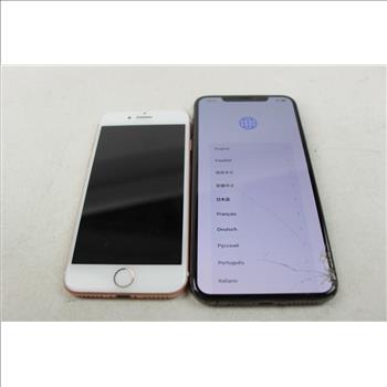 Apple IPhone Lot, 2 Pieces  Sold For Parts