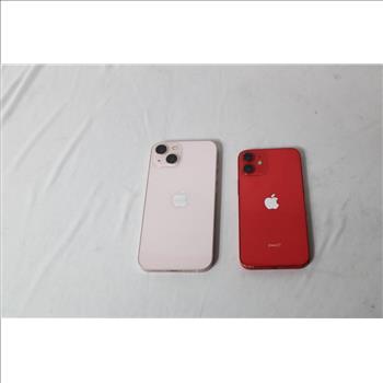 Apple IPhone Lot, 2 Pieces, Sold For Parts