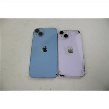 Apple IPhone Lot, 2 Pieces, Sold For Parts