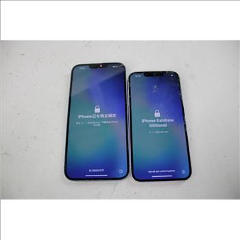 Apple IPhone Lot, 2 Pieces, Sold For Parts