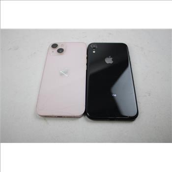 Apple IPhone Lot, 2 Pieces  Sold For Parts