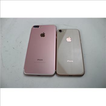 Apple IPhone Lot, 2 Pieces, Sold For Parts