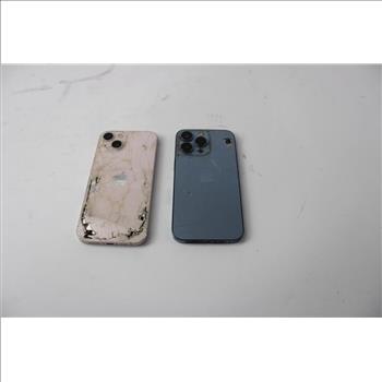 Apple IPhone Lot,  2 Pieces, Sold For Parts