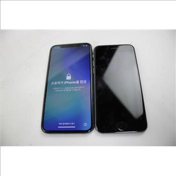 Apple IPhone Lot, 2 Pieces, Sold For Parts