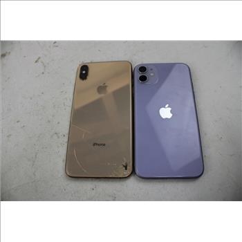 Apple IPhone Lot, 2 Pieces  Sold For Parts