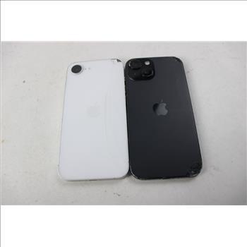 Apple IPhone Lot, 2 Pieces, Sold For Parts