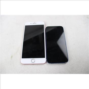 Apple IPhone Lot, 2 Pieces, Sold For Parts