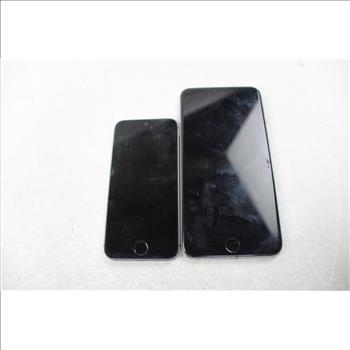 Apple IPhone Lot, 2 Pieces, Sold For Parts