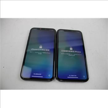 Apple IPhone Lot, 2 Pieces, Sold For Parts