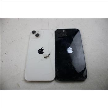 Apple IPhone Lot, 2 Pieces, Sold For Parts
