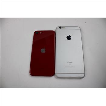 Apple IPhone Lot, 2 Pieces, Sold For Parts