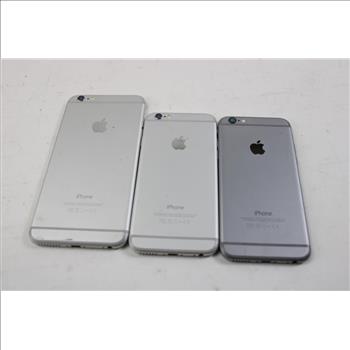 Apple IPhone Lot, 3 Pieces