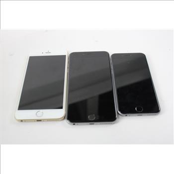 Apple IPhone Lot, 3 Pieces
