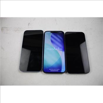 Apple IPhone Lot, 3 Pieces  Sold For Parts