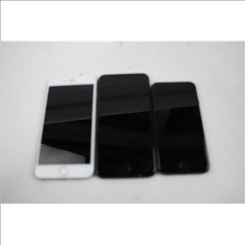 Apple IPhone Lot, 3 Pieces  Sold For Parts