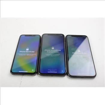 Apple IPhone Lot, 3 Pieces  Sold For Parts