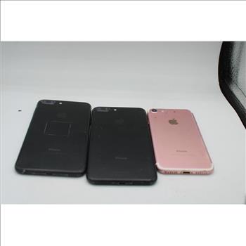 Apple IPhone Lot, 3 Pieces  Sold For Parts