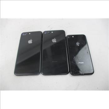 Apple IPhone Lot, 3 Pieces  Sold For Parts