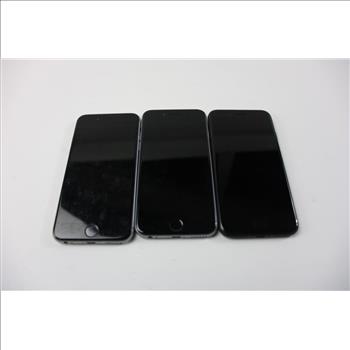 Apple IPhone Lot, 3 Pieces  Sold For Parts