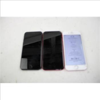 Apple IPhone Lot, 3 Pieces  Sold For Parts