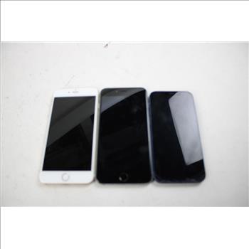 Apple IPhone Lot, 3 Pieces  Sold For Parts