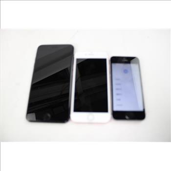 Apple IPhone Lot, 3 Pieces  Sold For Parts