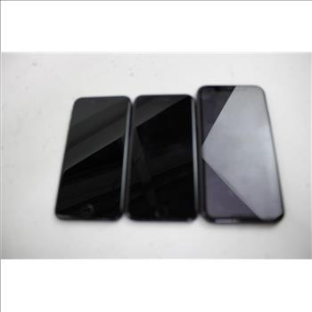 Apple IPhone Lot, 3 Pieces, Sold For Parts