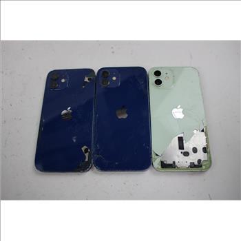 Apple IPhone Lot, 3 Pieces  Sold For Parts