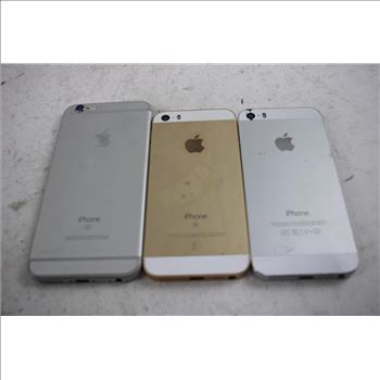 Apple IPhone Lot, 3 Pieces  Sold For Parts
