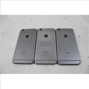 Apple IPhone Lot, 3 Pieces, Sold For Parts