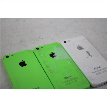 Apple IPhone Lot, 3 Pieces, Sold For Parts