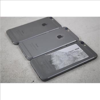 Apple IPhone Lot, 3 Pieces  Sold For Parts