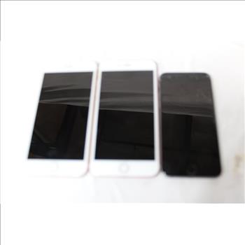 Apple IPhone Lot, 3 Pieces, Sold For Parts