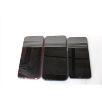 Apple IPhone Lot, 3 Pieces, Sold For Parts