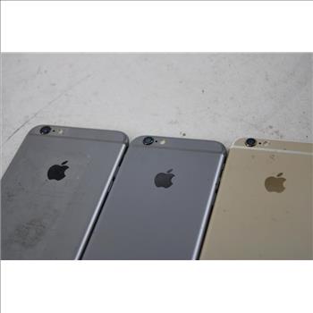 Apple IPhone Lot, 3 Pieces  Sold For Parts