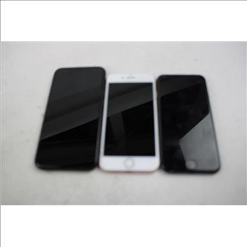 Apple IPhone Lot, 3 Pieces  Sold For Parts