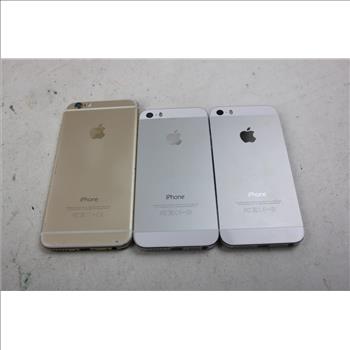 Apple IPhone Lot, 3 Pieces  Sold For Parts