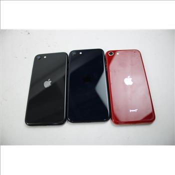 Apple IPhone Lot, 3 Pieces, Sold For Parts