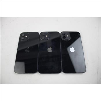 Apple IPhone Lot, 3 Pieces, Sold For Parts