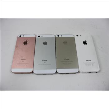 Apple IPhone Lot, 4 Pieces  Sold For Parts