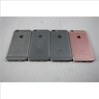 Apple IPhone Lot, 4 Pieces  Sold For Parts