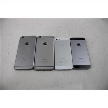 Apple IPhone Lot, 4 Pieces  Sold For Parts