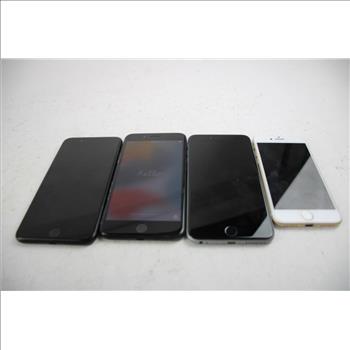 Apple IPhone Lot, 4 Pieces  Sold For Parts