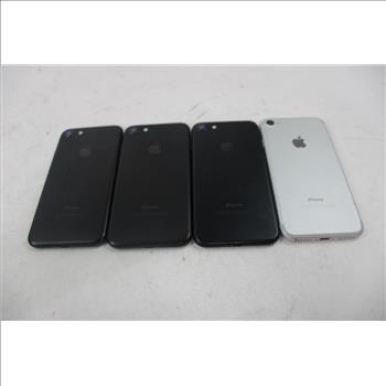 Apple IPhone Lot, 4 Pieces  Sold For Parts